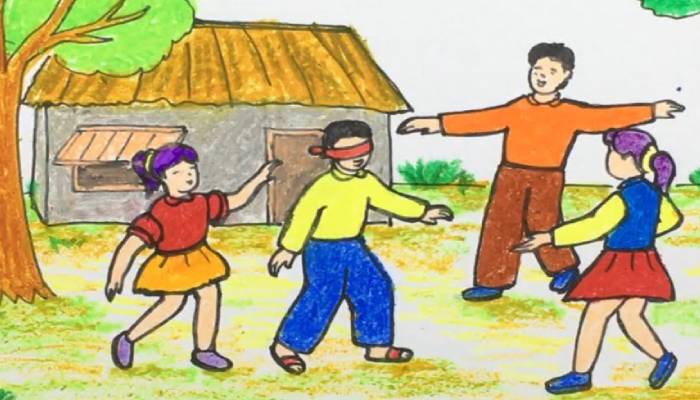 Trò chơi dân gian bằng tiếng Anh 4 Trò chơi dân gian bằng tiếng Anh bịt mắt bắt dê
